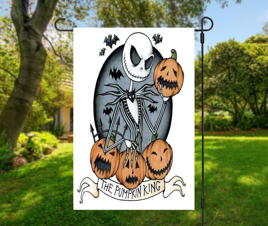 Pumpkin King - Garden Flag (12x18)