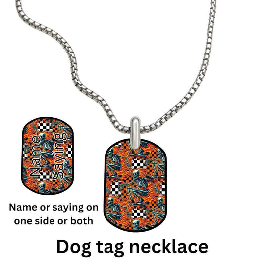 RAD SKELLI β Dog Tag Necklace