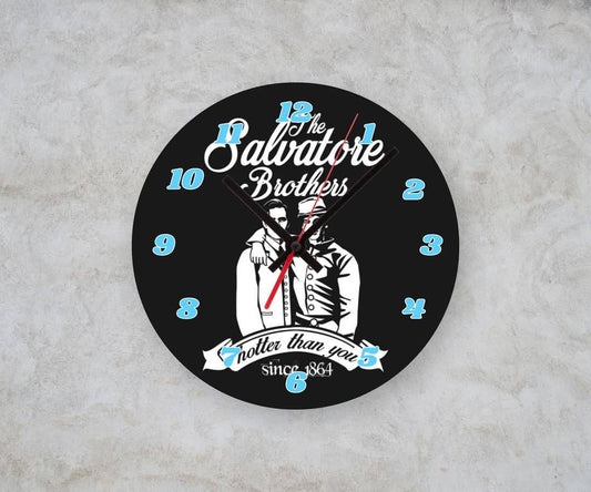 SALVATORE 2 β Custom Framed Clock (10β Round)