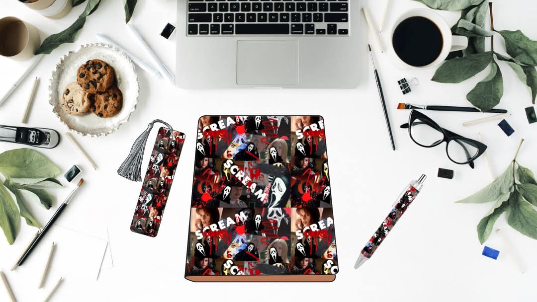 SCARY – 3-in-1 Custom Journal Set (A5 Size)