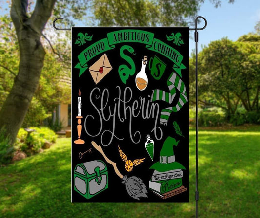 Sly House - Garden Flag (12x18)