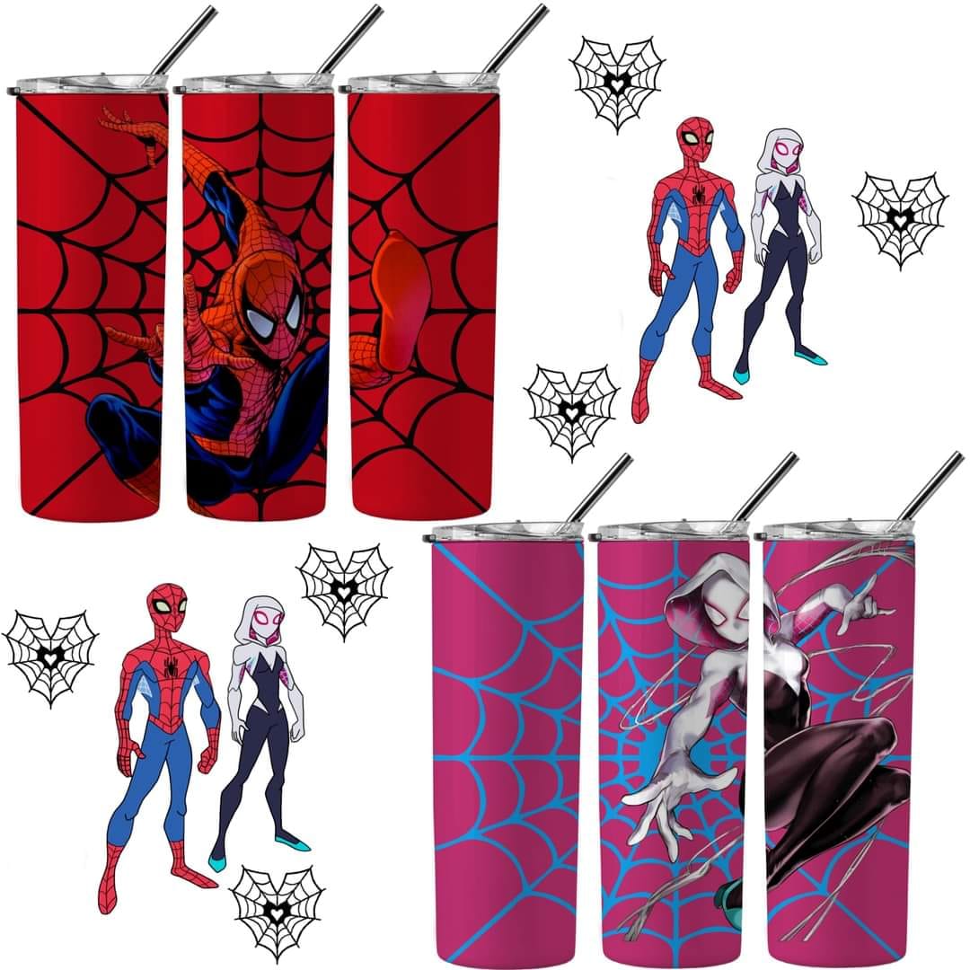 SPIDER COUPLE - Sublimated Tumbler (20 oz)