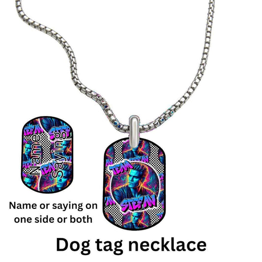 STEFAN β Dog Tag Necklace