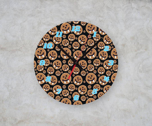 VAMP COOKIES β Custom Framed Clock (10β Round)