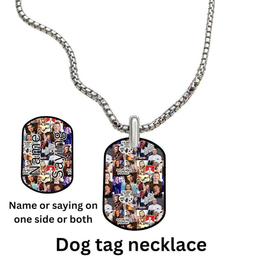 WALL SINGER β Dog Tag Necklace