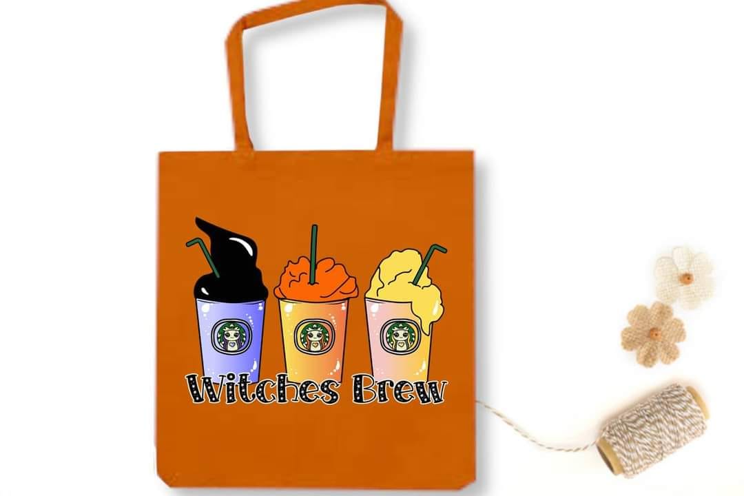 WITCHES BREW - Custom Economical Tote Bag (15x16)