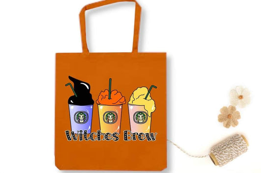 WITCHES BREW - Custom Economical Tote Bag (15x16)