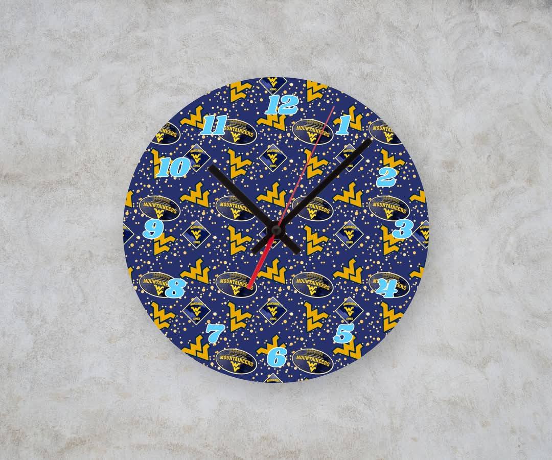 WV β Custom Framed Clock (10β Round)