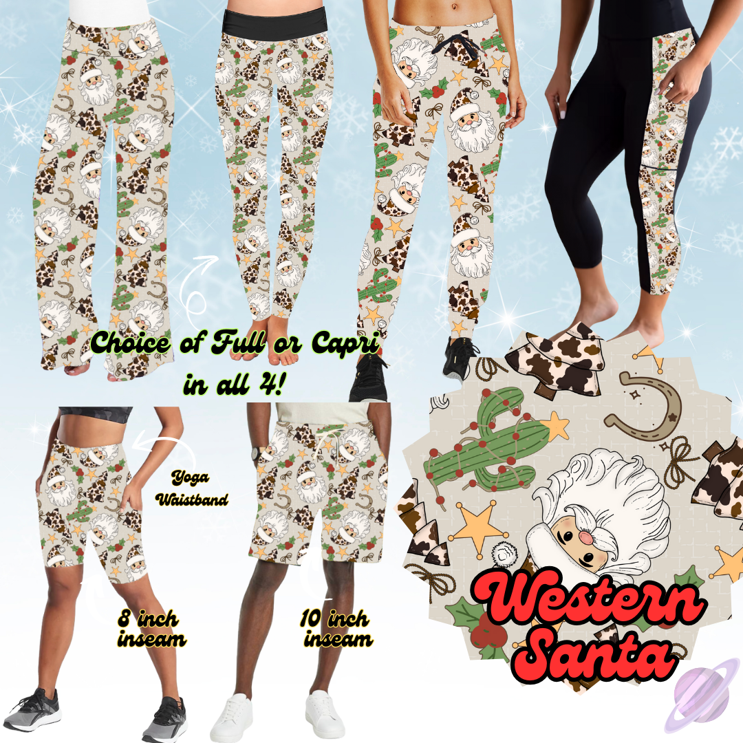 BATCH 117-WESTERN SANTA-6 STYLE BOTTOMS-PREORDER CLOSING 9/10