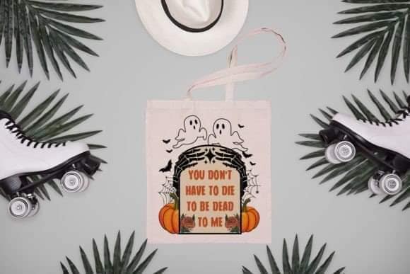 YOU DONT HAVE TO DIE - Custom Economical Tote Bag (15x16)