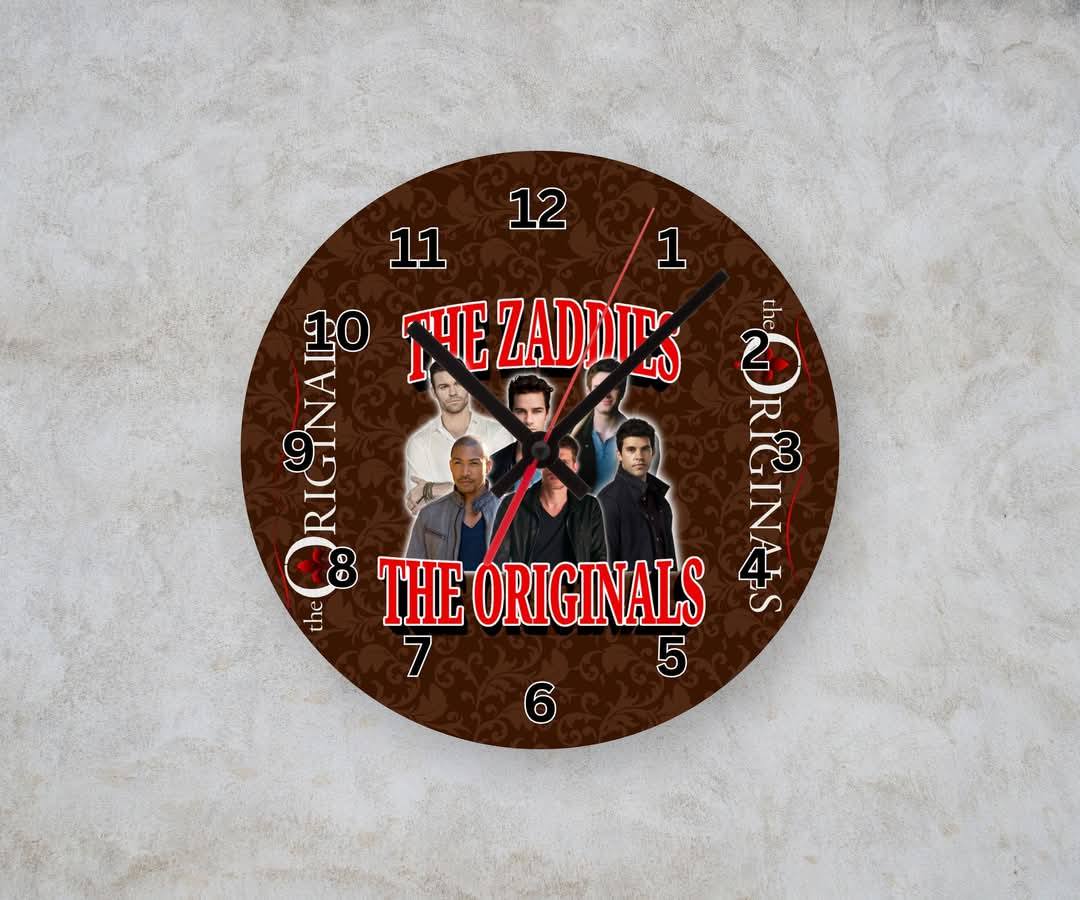 ZADDIES ORIGINAL β Custom Framed Clock (10β Round)
