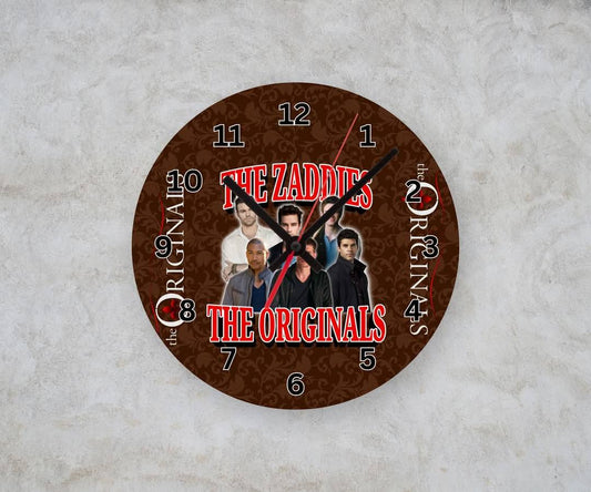 ZADDIES ORIGINAL β Custom Framed Clock (10β Round)