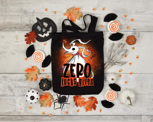 ZERO F'S GIVEN - Custom Economical Tote Bag (15x16)