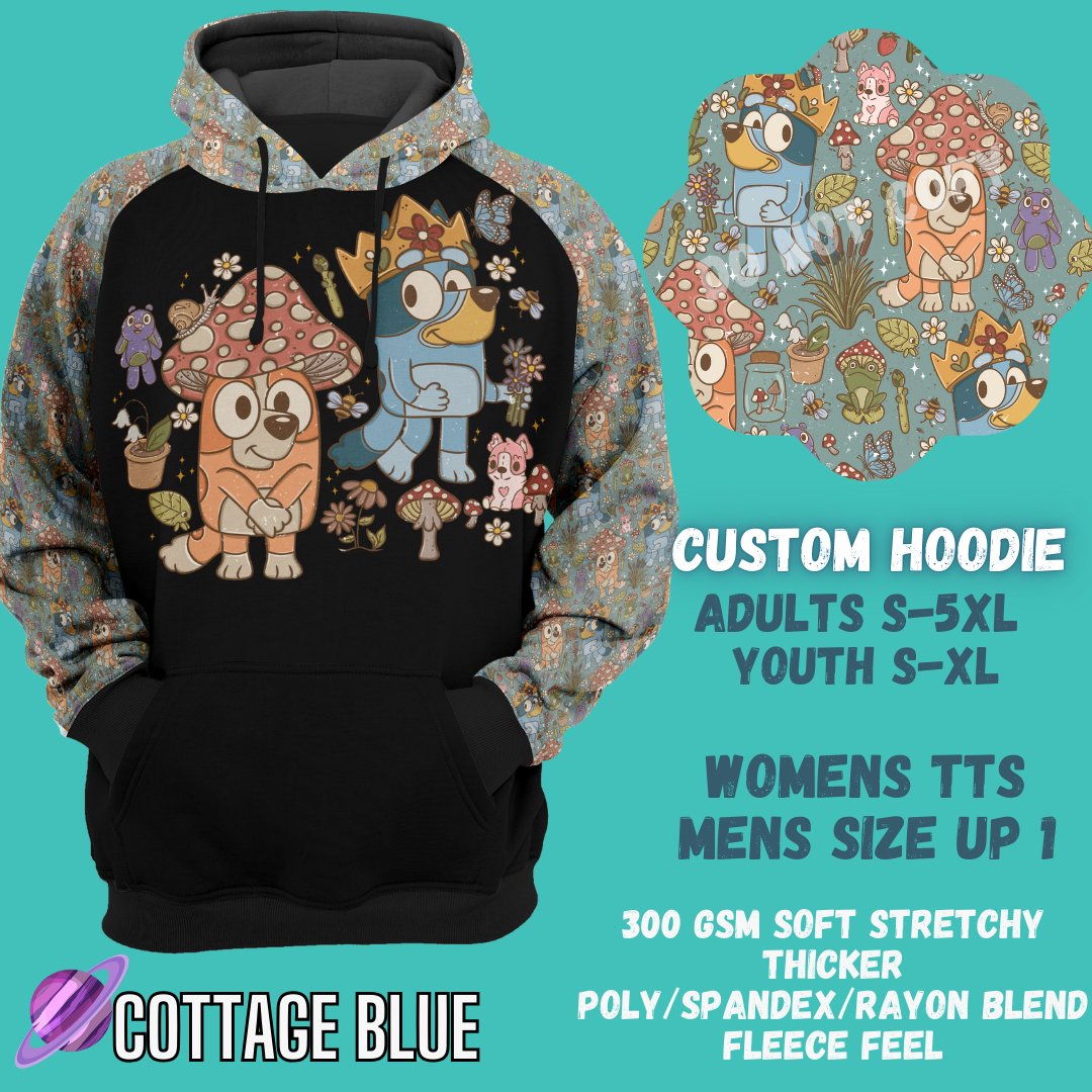 COTTAGE BLUE-OUTFIT RUN PREORDER CLOSING 1/10 -CUSTOM HOODIES RE-RUN PREORDER CLOSING 5/11