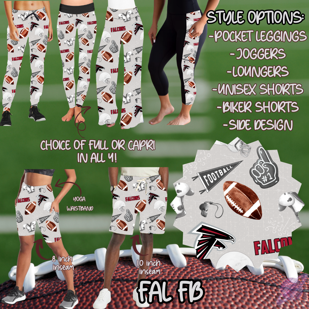 GAME DAY-FAL FB-6 STYLE BOTTOMS-PREORDER CLOSING 9/8