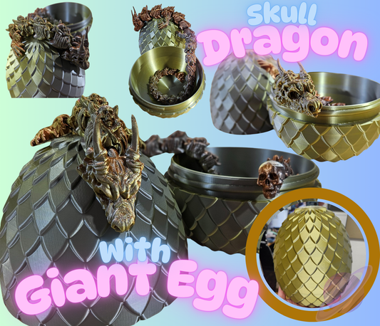 SKULL DRAGON WITH EGG