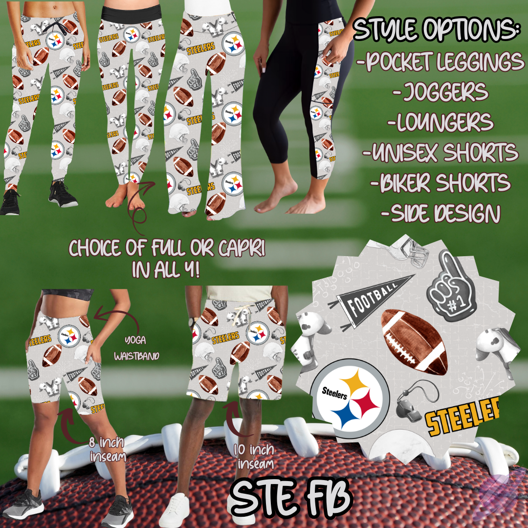 GAME DAY-STE FB-6 STYLE BOTTOMS-PREORDER CLOSING 9/8