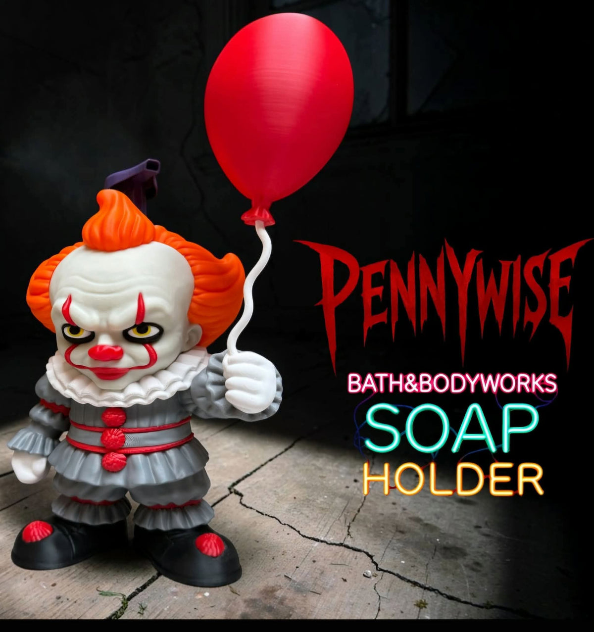 HORROR ICONS BBW SOAP HOLDERS- 3D printed