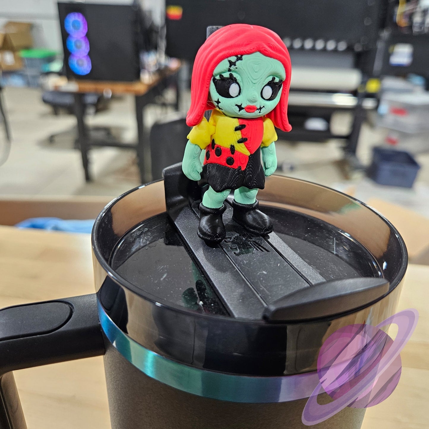 NIGHTMARE PATCH GIRL STRAW BUDDY