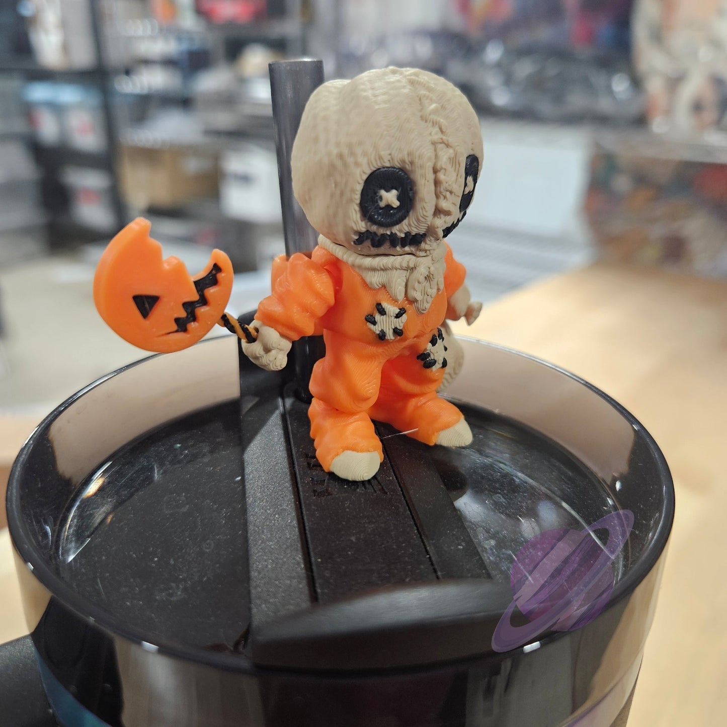TRICK OR TREAT STRAW BUDDY