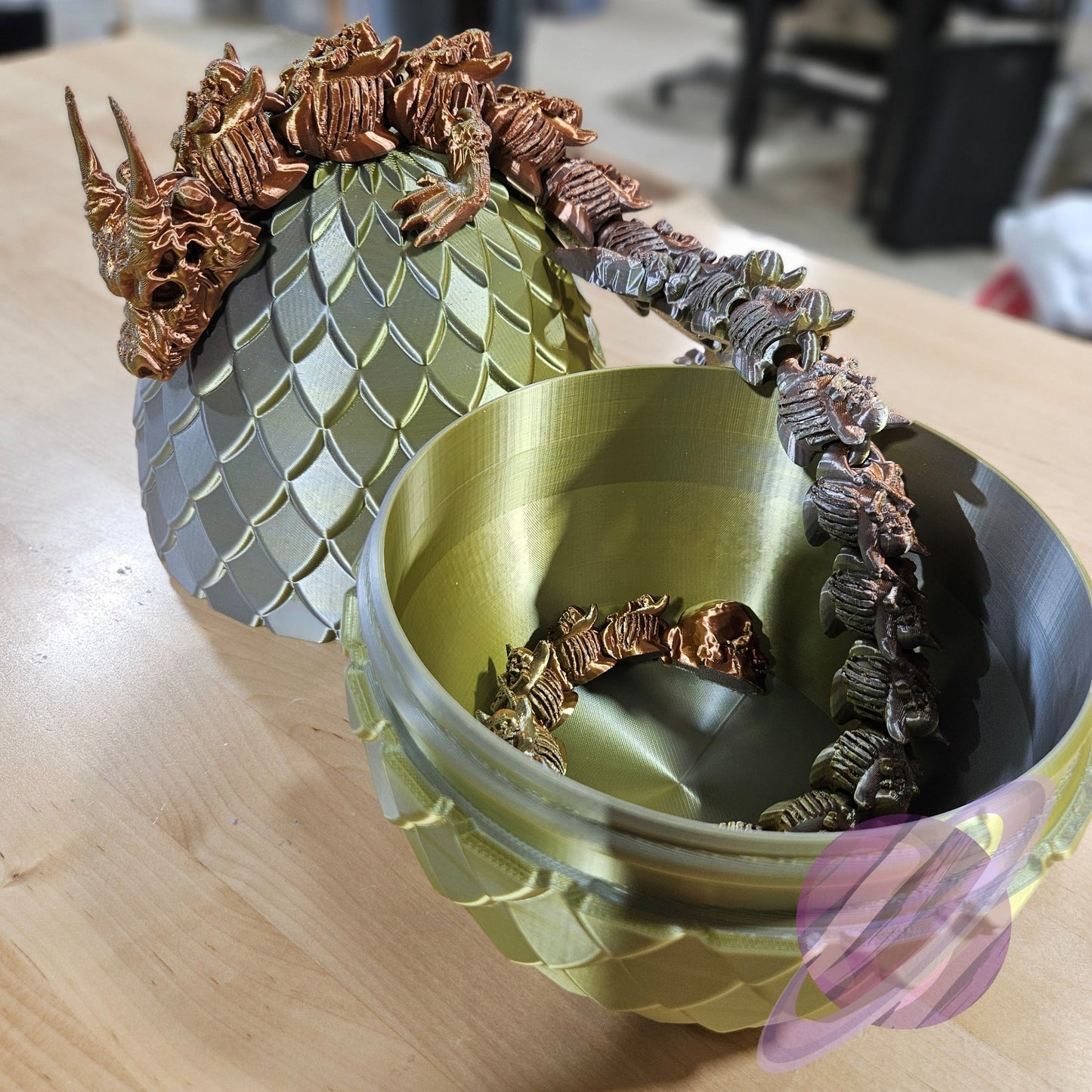 SKULL DRAGON WITH EGG