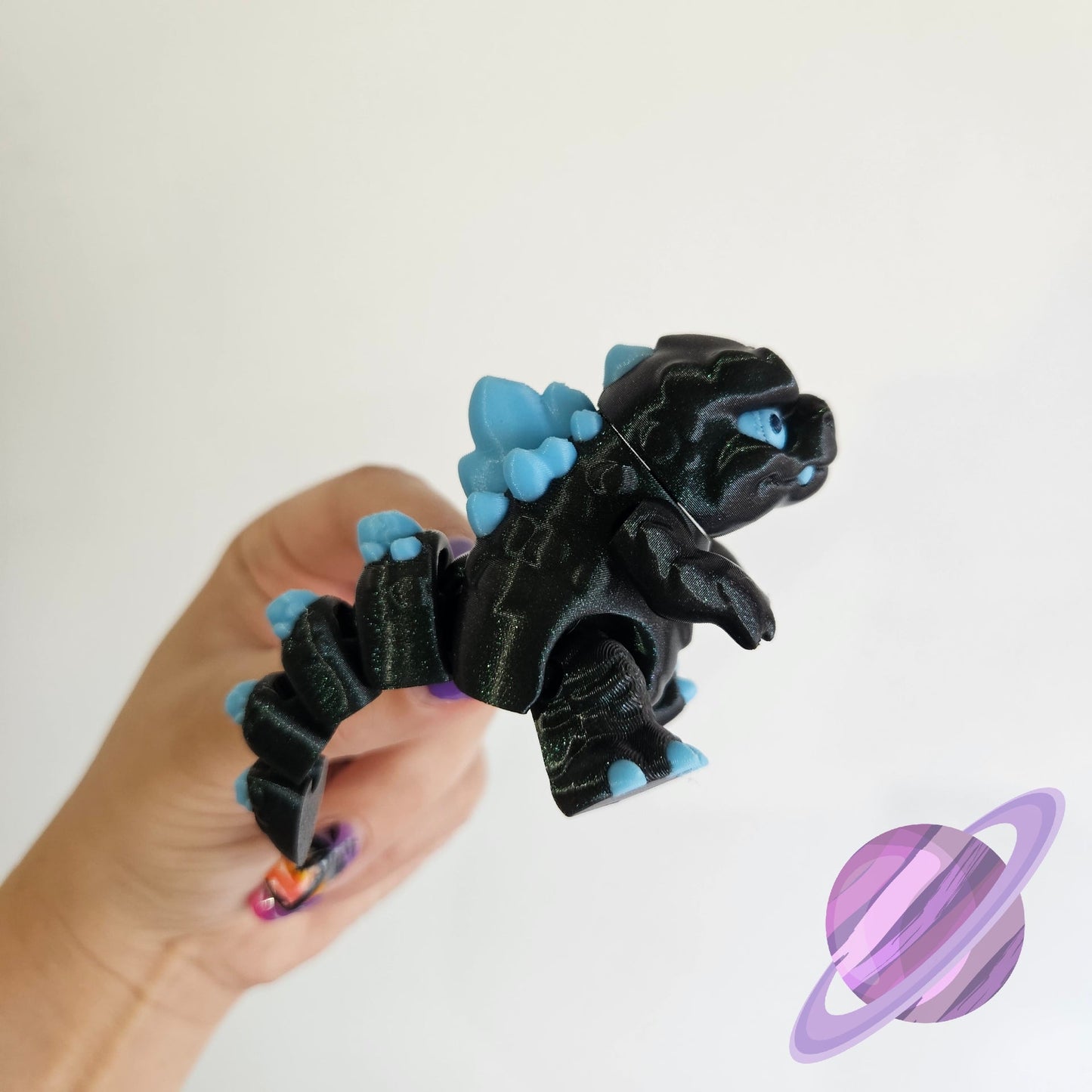 MONSTER KING-3D PRINTED STRAW BUDDY-GLOWS IN DARK
