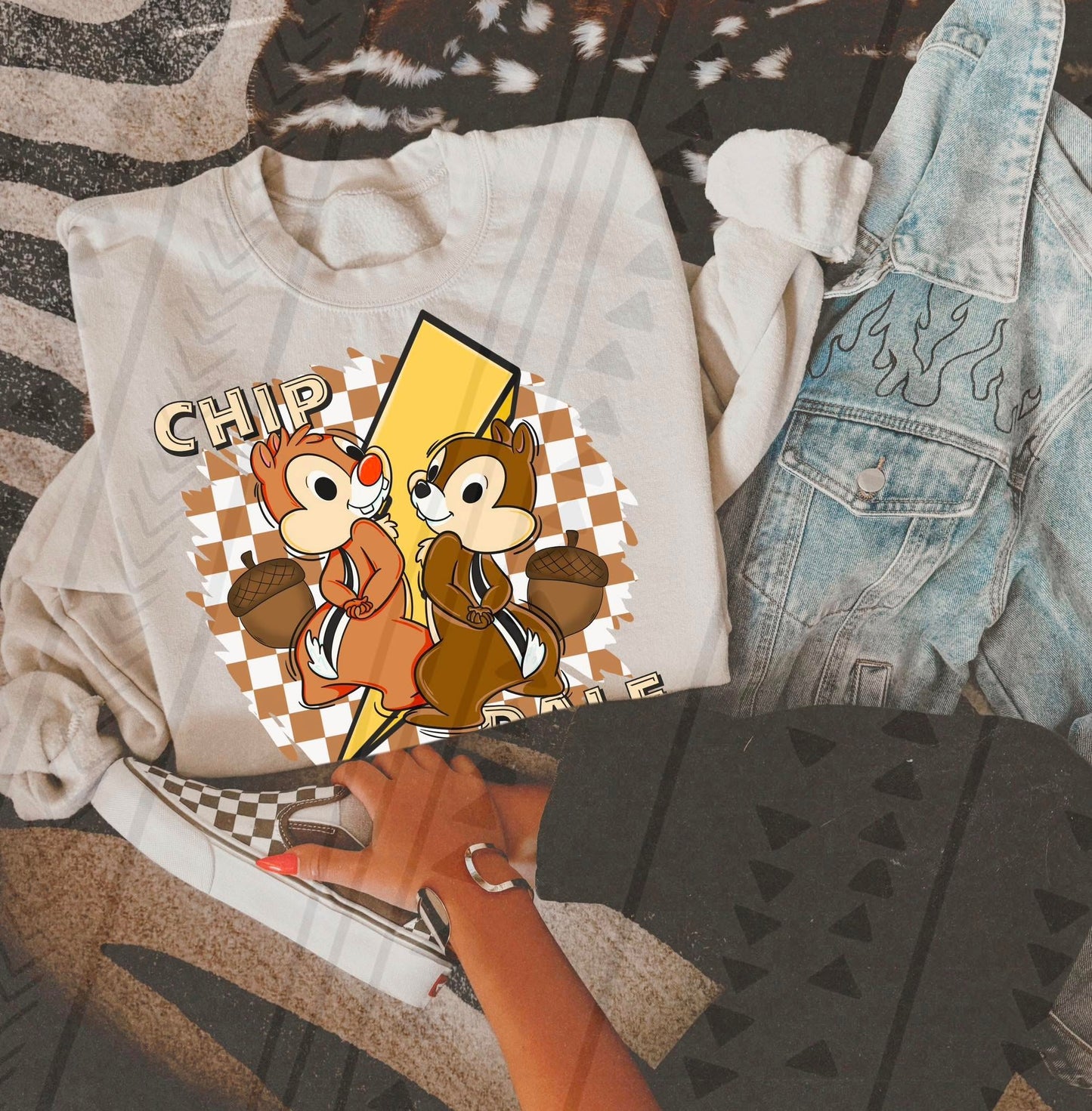 CHIP LIGHTNING SWEATER