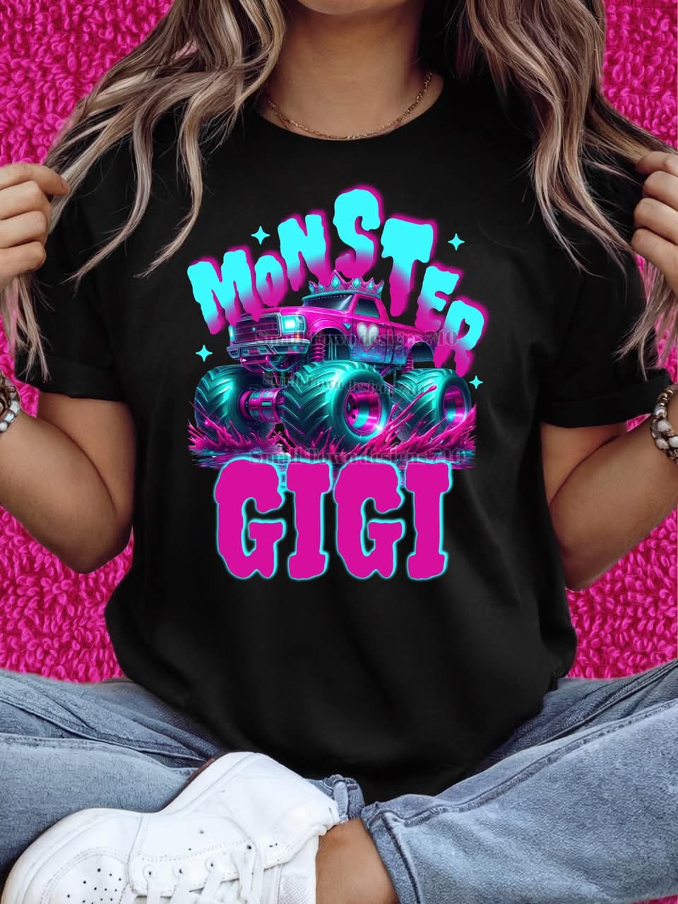 MONSTER TRUCK NAME COLLECTION TEES (Multiple Options)