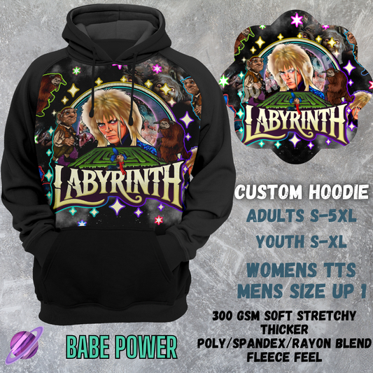BABE POWER -CUSTOM HOODIES RE-RUN PREORDER CLOSING 5/11
