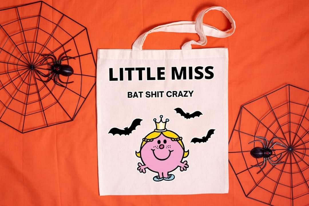 BAT SHIT CRAZY - Custom Economical Tote Bag (15x16)
