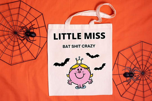 BAT SHIT CRAZY - Custom Economical Tote Bag (15x16)