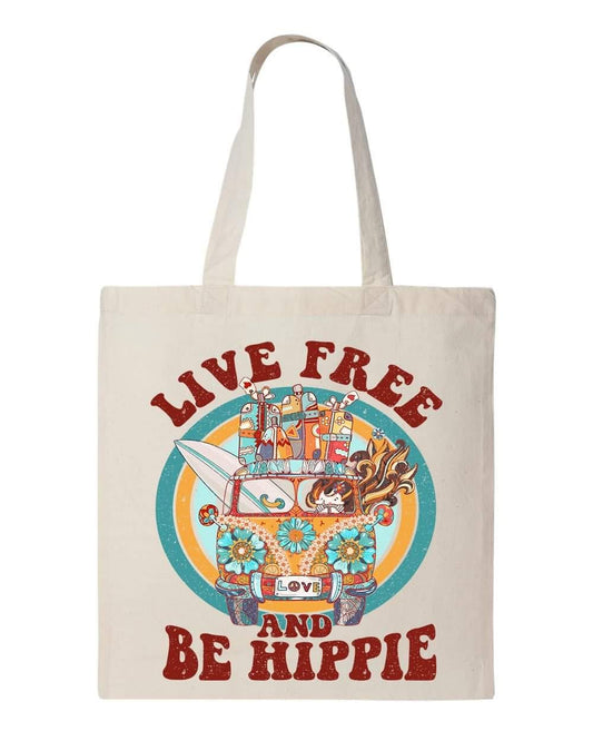 BE HIPPIE - Custom Economical Tote Bag (15x16)