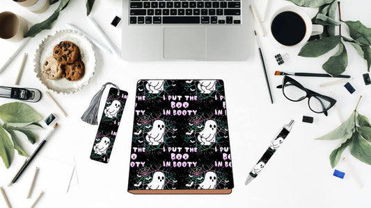 BOO IN BOOTY – 3-in-1 Custom Journal Set (A5 Size)