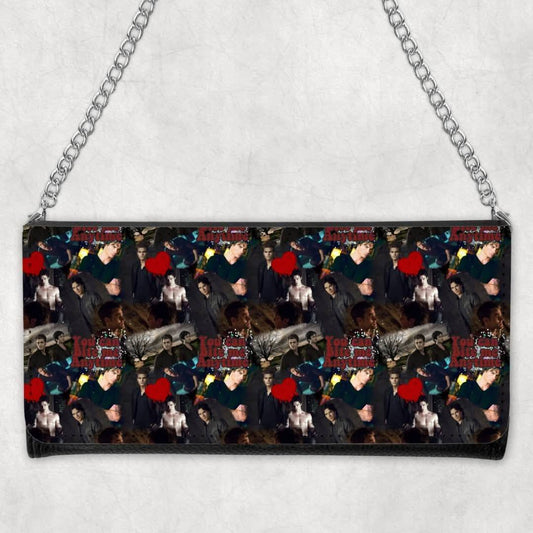 Bite Me Anytime – Custom Chain Purse – 43” Chain Length