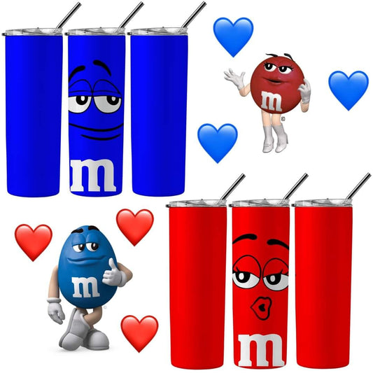 CHOCOLATE COUPLE - Sublimated Tumbler (20 oz)