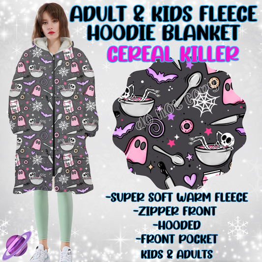 CEREAL KILLER - HOODIE BLANKET RUN-PREORDER CLOSING 9/27