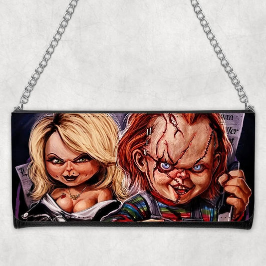 Creepy Couple – Custom Chain Purse – 43” Chain Length