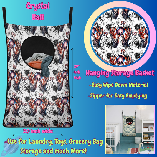 CRYSTAL BALL-Hanging Storage Baskets-Preorder closing 6/13