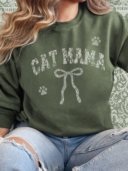 DOG OR CAT MAMA SWEATER (2 OPTIONS)