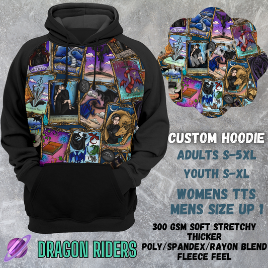 DRAGON RIDERS -CUSTOM HOODIES RE-RUN PREORDER CLOSING 5/11