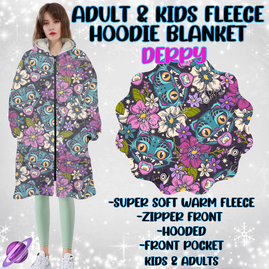 DERPY - HOODIE BLANKET RUN-PREORDER CLOSING 9/27