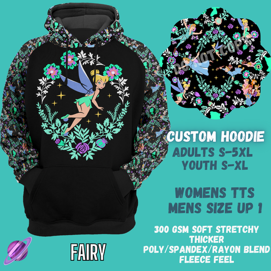 FAIRY HOODIE-OUTFIT RUN PREORDER CLOSING 1/10 -CUSTOM HOODIES RE-RUN PREORDER CLOSING 5/11