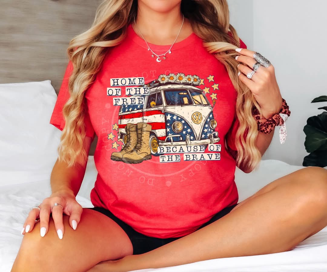 HOME OF THE FREE TEE