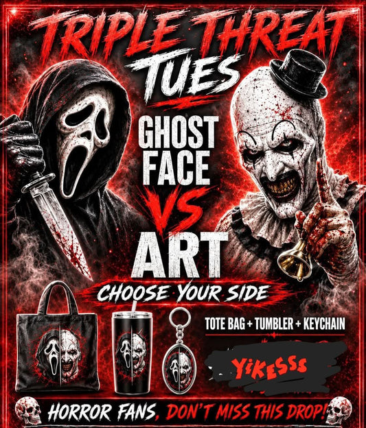 Ghostface and art fandom boxes