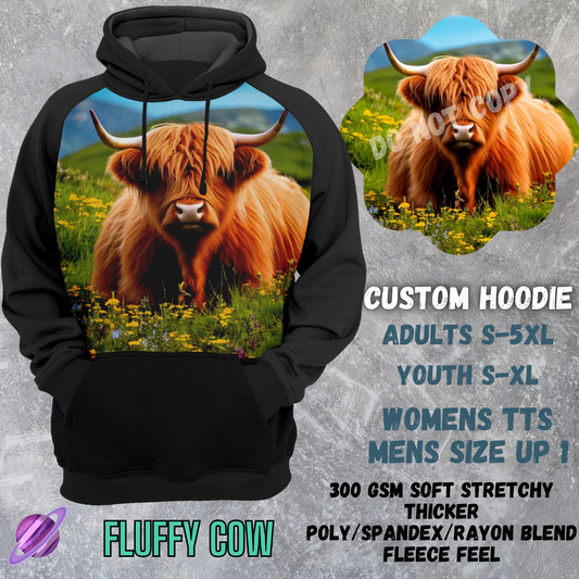 FLUFFY COW -CUSTOM HOODIES RE-RUN PREORDER CLOSING 5/11