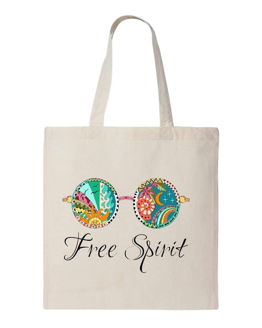 FREE SPIRIT - Custom Economical Tote Bag (15x16)
