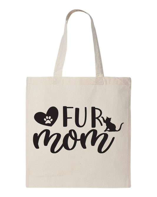 FUR MOM - Custom Economical Tote Bag (15x16)