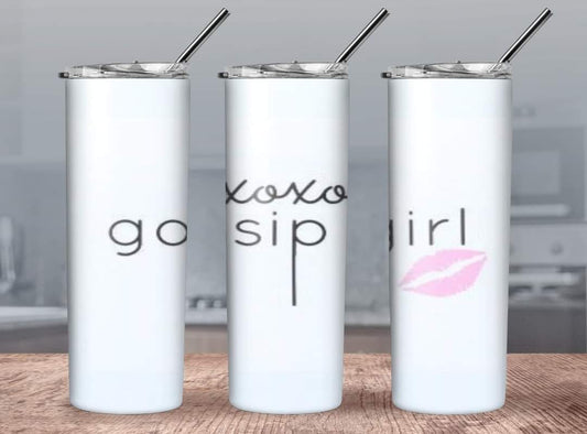 GOSSIP XOXO - Sublimated Tumbler (20 oz)