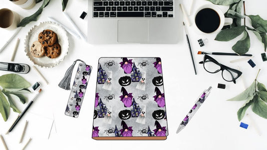 HALLOWEEN GNOME – 3-in-1 Custom Journal Set (A5 Size)