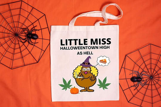 HIGH AS HELL - Custom Economical Tote Bag (15x16)